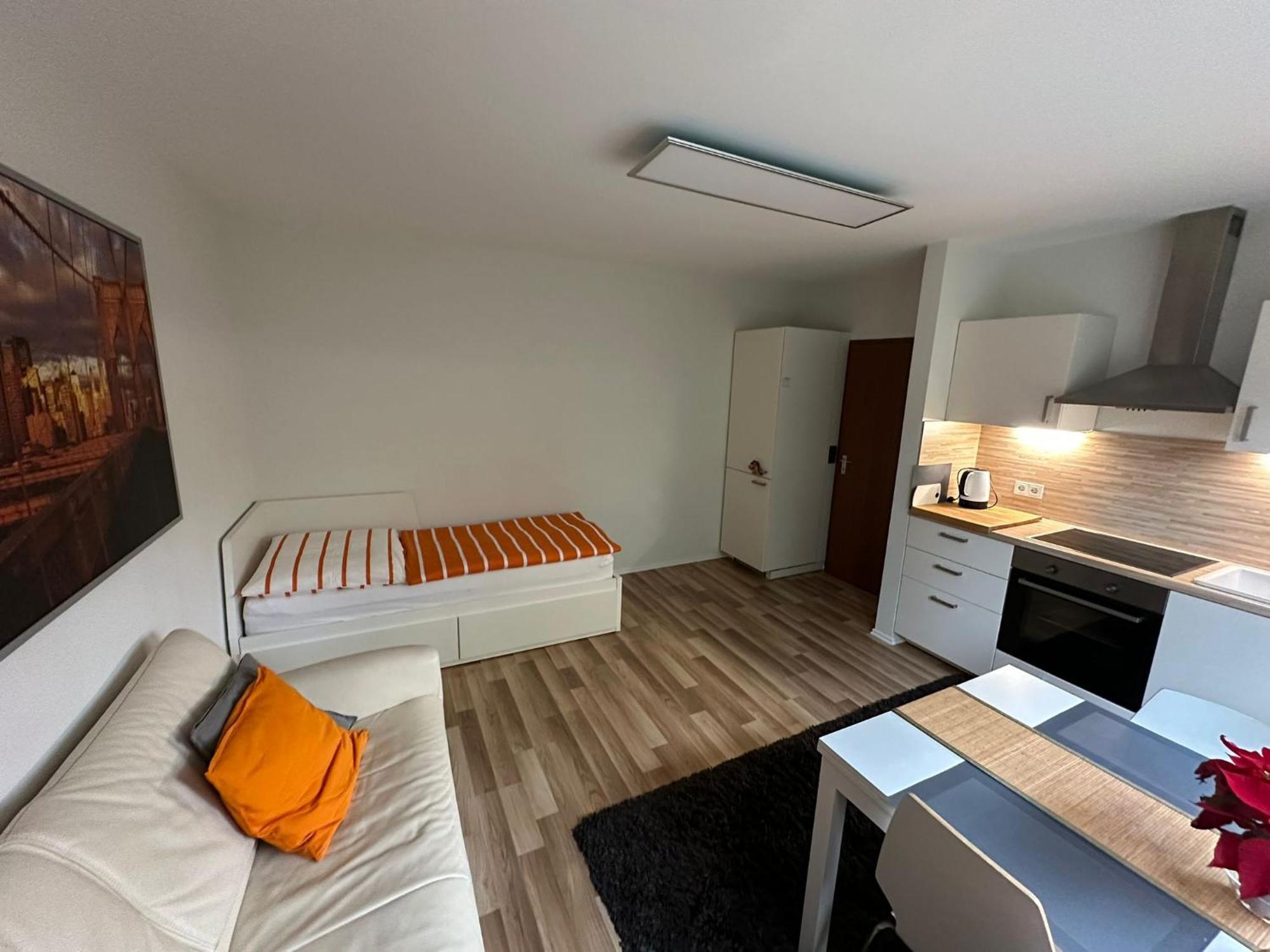 Ferienwohnung Am Waldrand Obernhain Exteriör bild